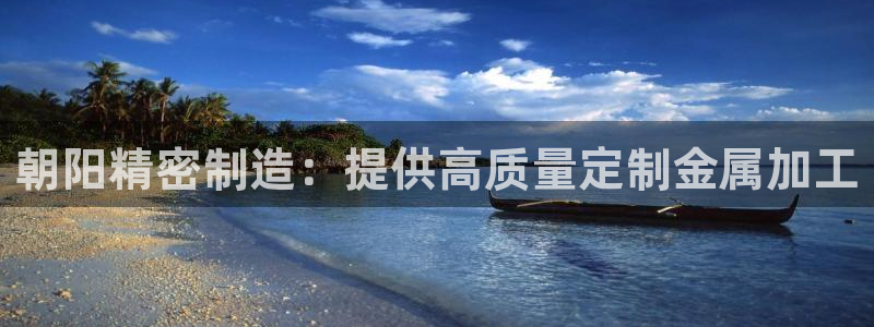彩神v8下载app5.0：朝阳精密制造：提供高质量定制金属加工